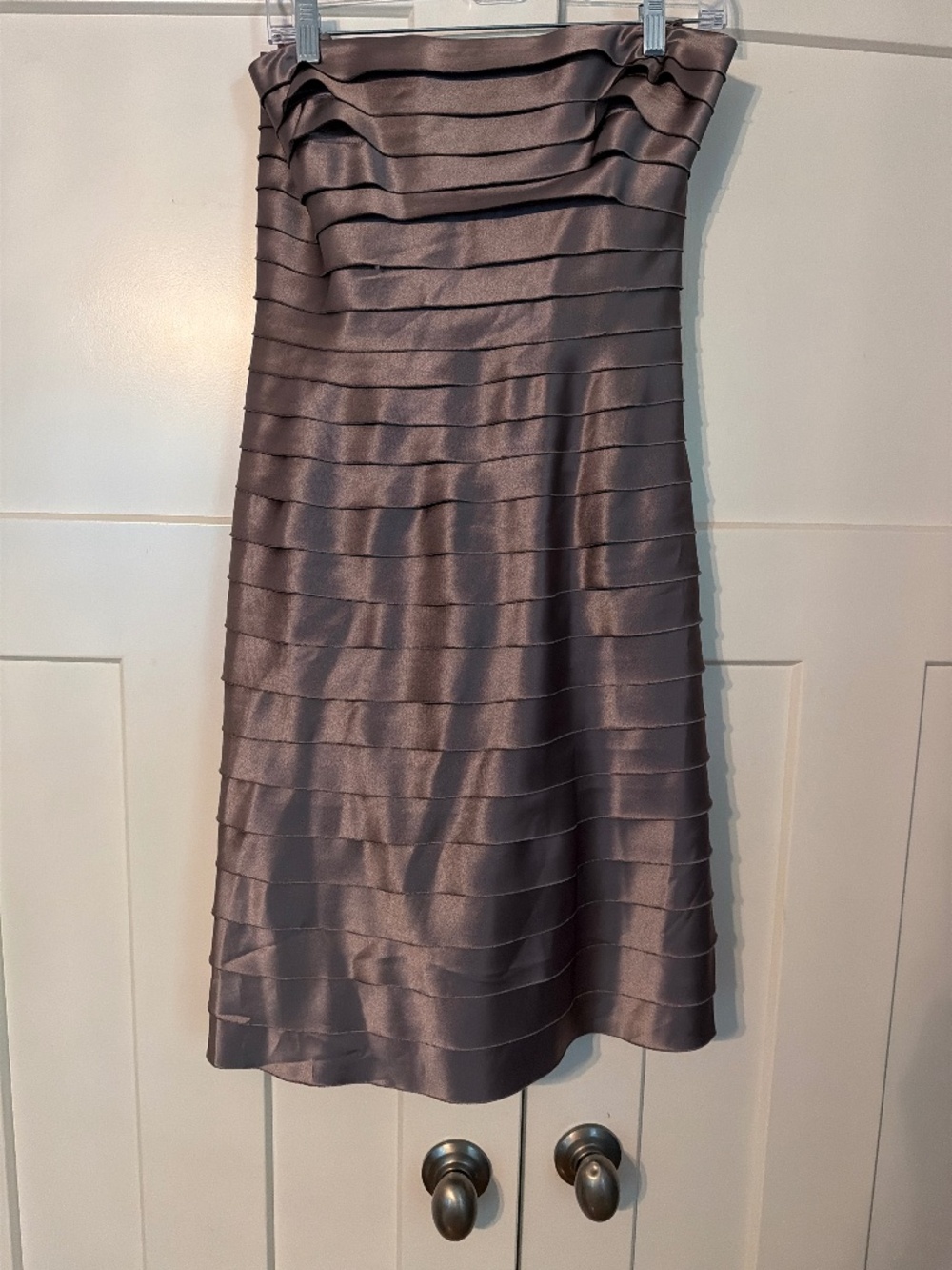 Strapless dress